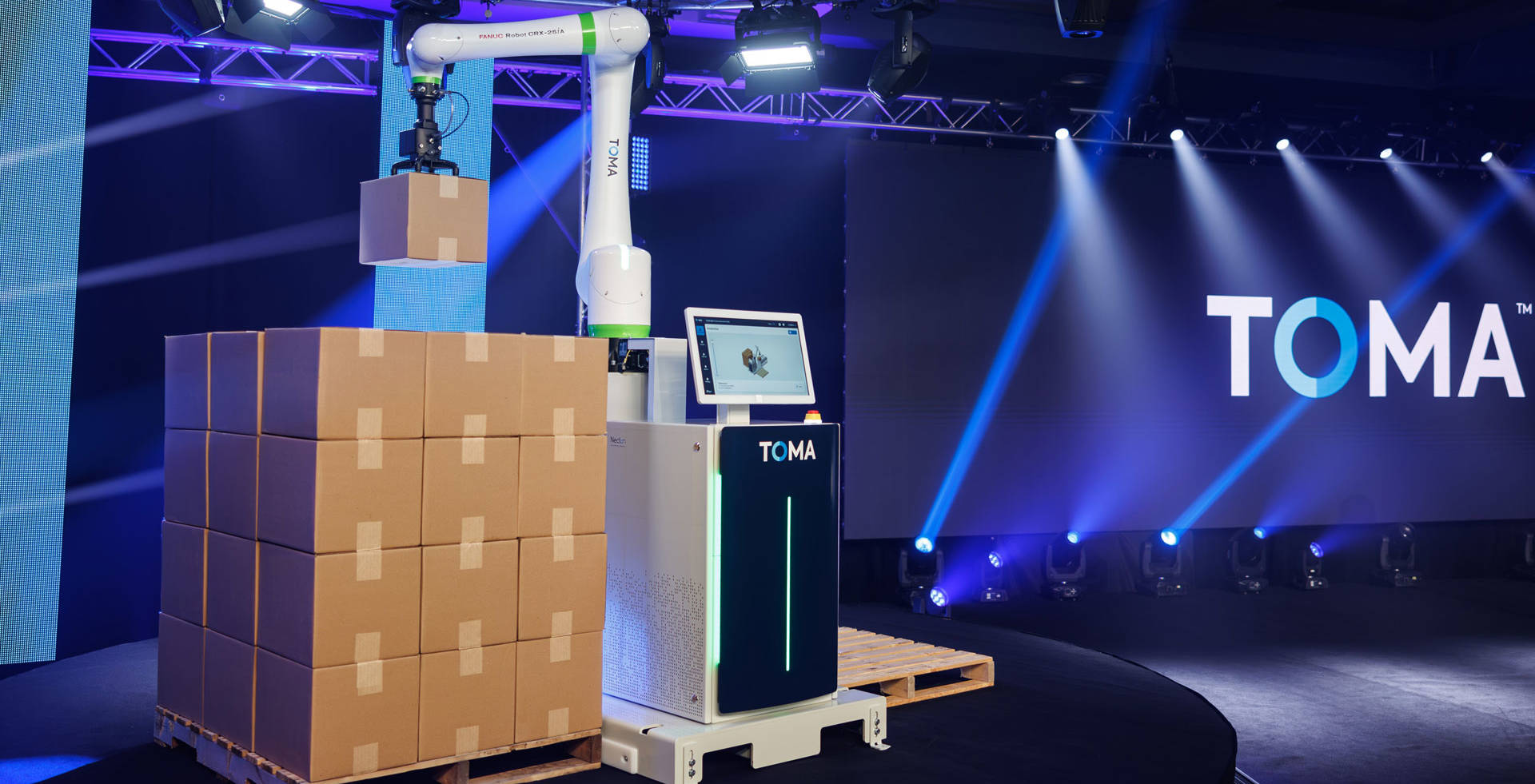 New TOMA cobot line that leverages cobot technology