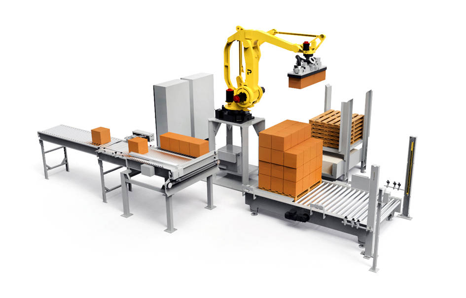 Fully Automatic Palletizing Robot - Robotic Palletizer