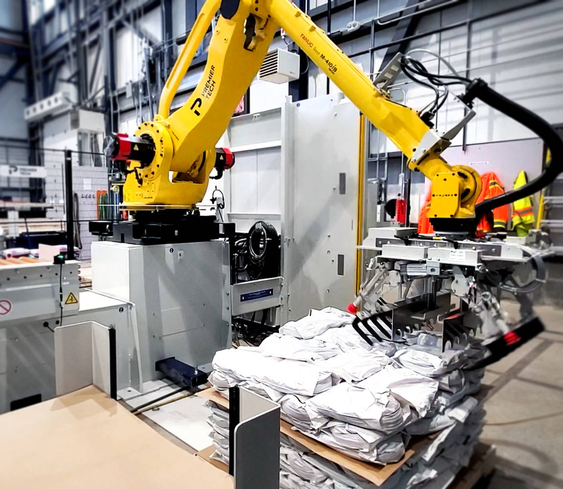 Robotic And Conventional Palletizers – Premier Tech