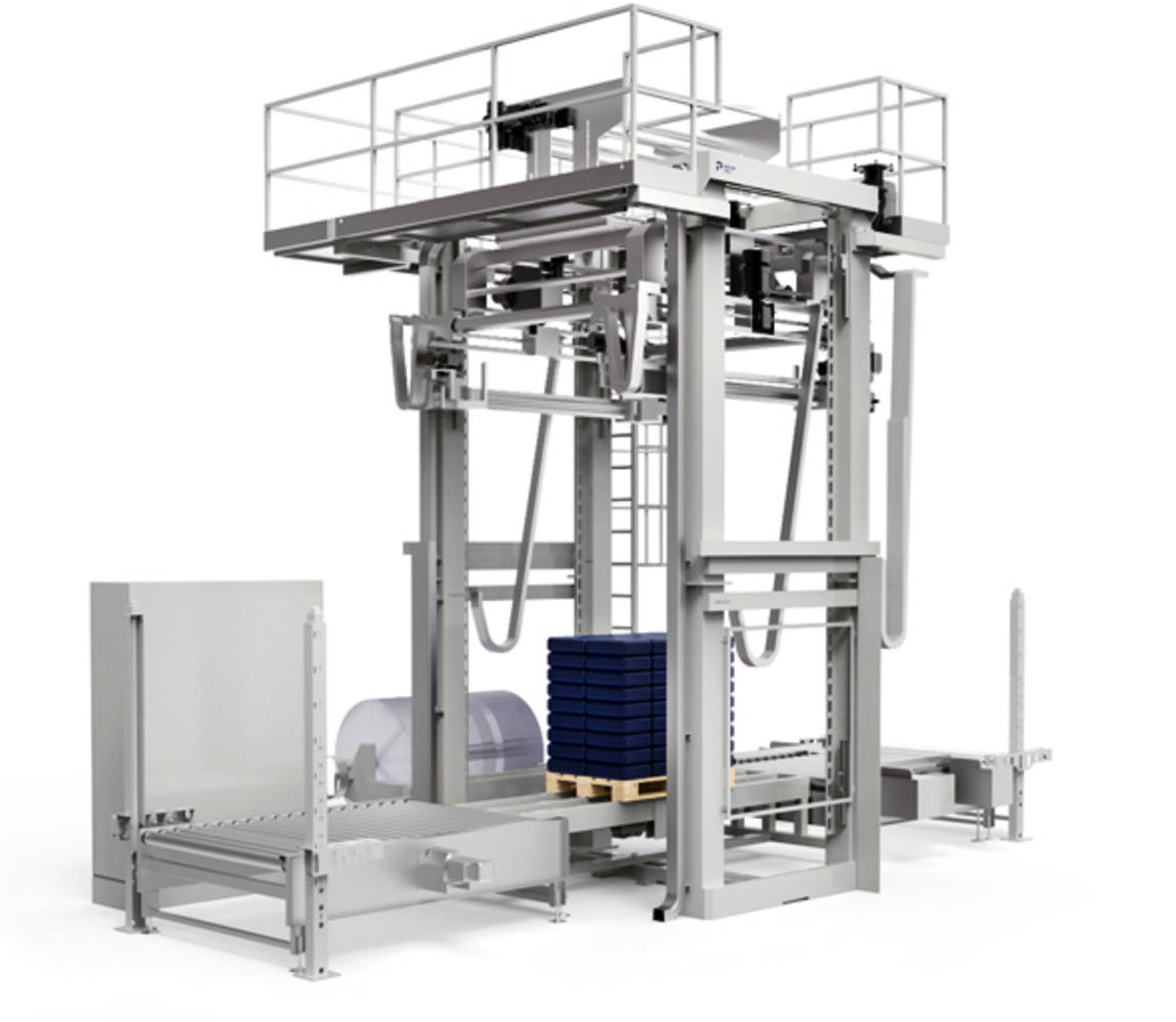 Load Securing Hooder – Pallet Wrapping Machine