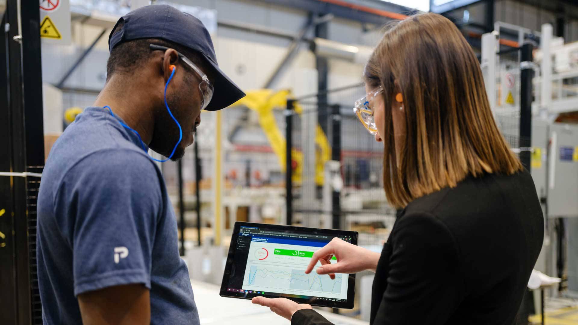 Hands on training at a Premier Tech facility