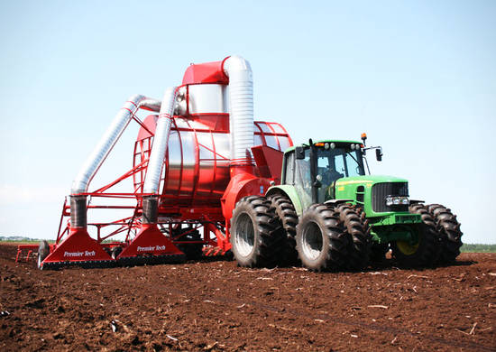 Peat moss harvesting machine | Peat Harvester